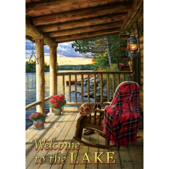 Lake Porch by Greg Giordano Mini 12" x 18"