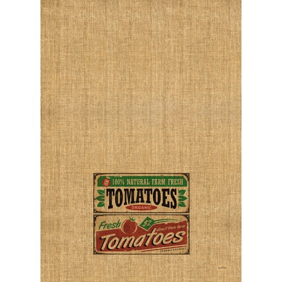  Tea Towel 100%  Cotton  Tomatoes 