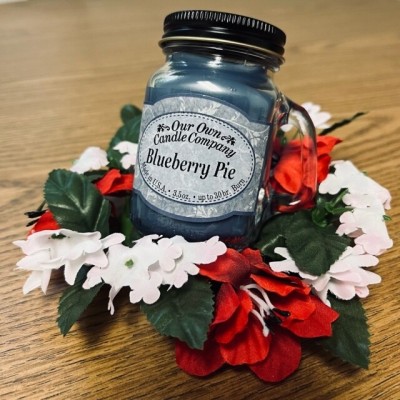Blueberry Pie - Mini Mason Jar Candle