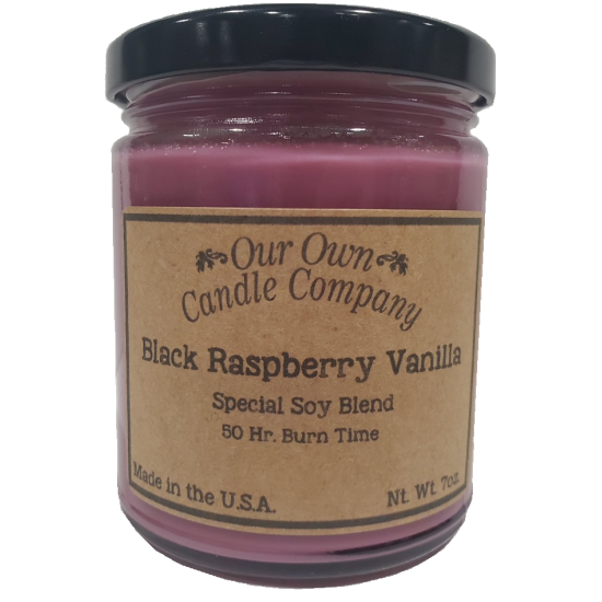 Soya jar candle - Black rasberry & vanilla