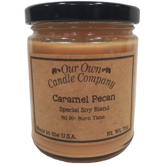 Soy  Jar Candle - Caramel & Pecan