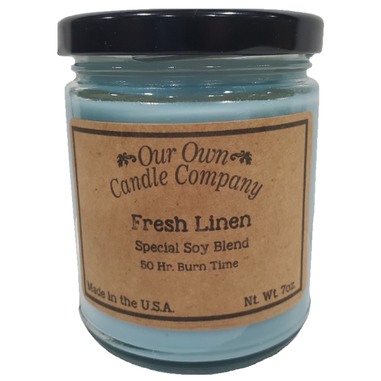 Soy  Jar Candle - Fresh Linen