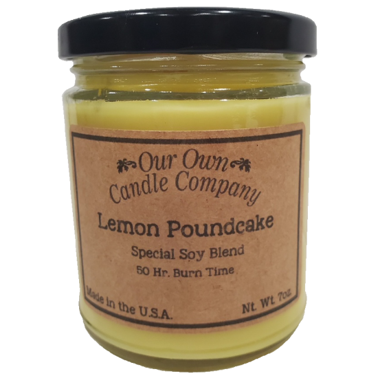 Soy  Jar Candle - Lemon Pound Cake