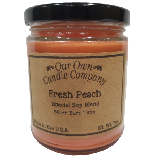 Soy  Jar Candle - Fresh Peach