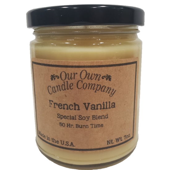 Soy  Jar Candle - French Vanilla