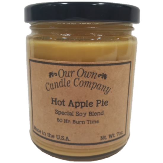 Soya jar candle - Apple pie