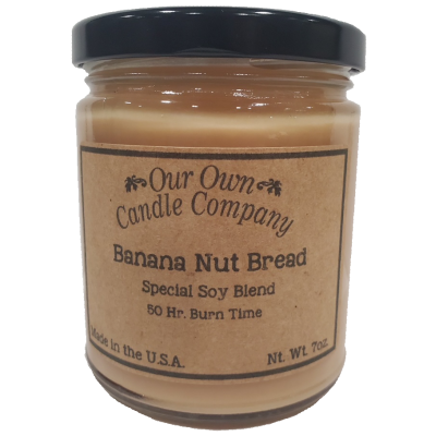 Soya Jar Candle- Banana nut bread