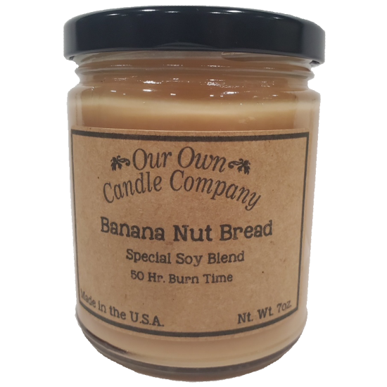 Soya Jar Candle- Banana nut bread