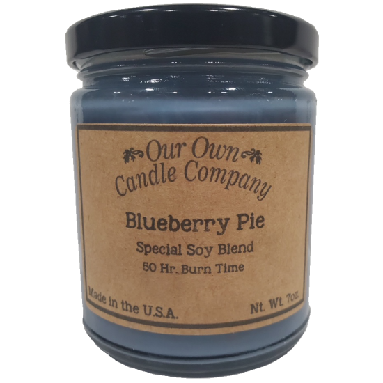 Soya jar candle - Blueberry pie