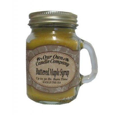 Buttered Maple Syrup - Mini Mason Jar Candle