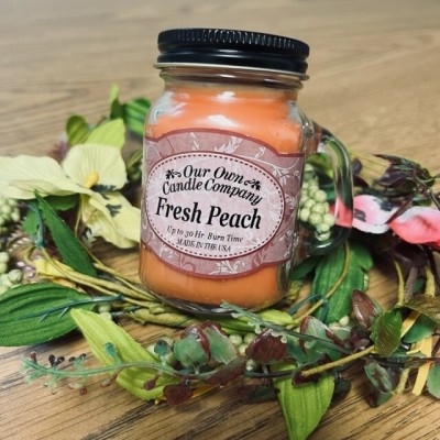 Fresh Peach - Mini Mason Jar Candle