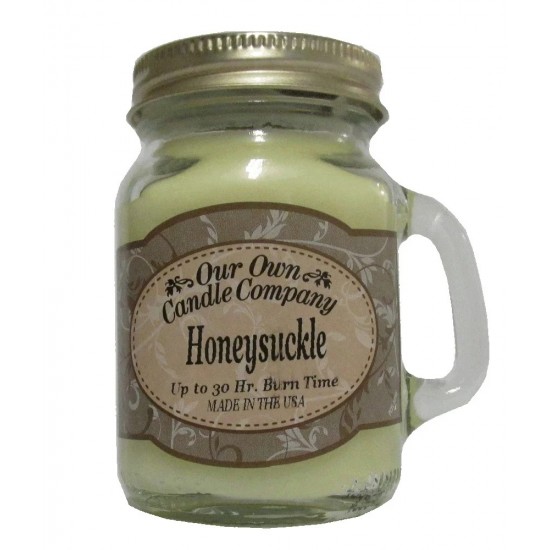 Honeysuckle - Mini Mason Jar Candle