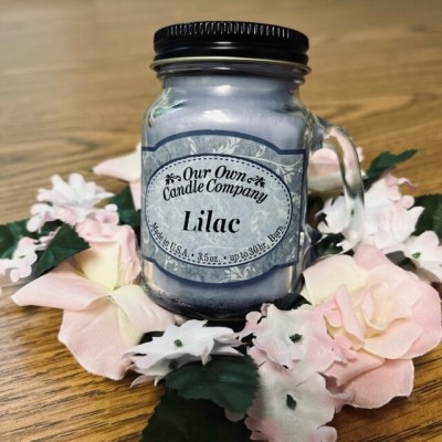 Lilac - Mini Mason Jar Candle