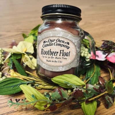 Rootbeer Float  - Mini Mason Jar Candle