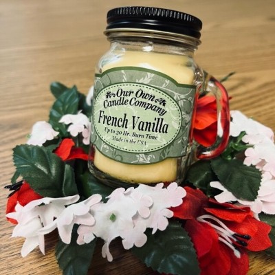 French Vanilla - Mini Mason Jar Candle