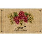  Apron   Chef sommelier  with 10" x 6" front pocket