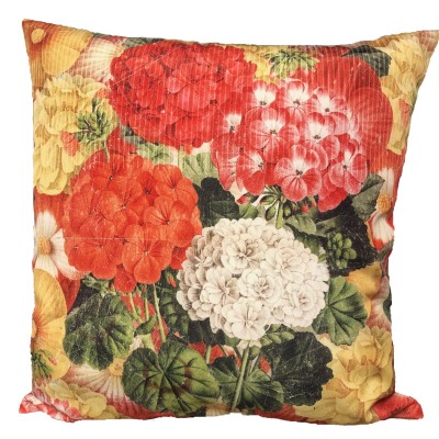  Pillow made of polyester for inside or outside/ Hydrangea