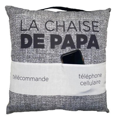 Pillow  with 2Pocket  for Remote Controle and Cellular