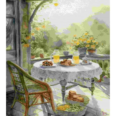 The table - Swedish Dishcloth