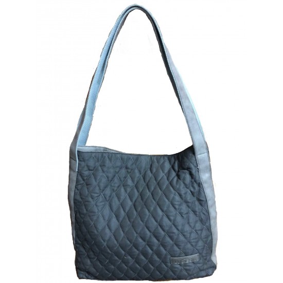 Quilted Bag / Hand Bag Olivia Grey Charcoal  / 39x10x37cm/Available for shipping  Febuary 2018